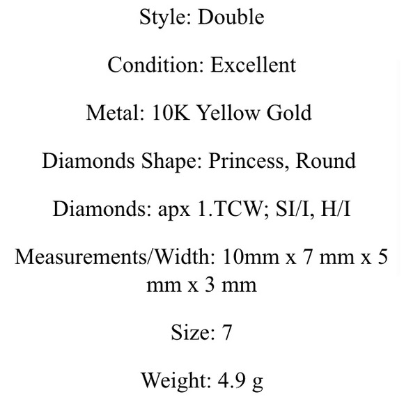 2 piece diamond engagement set - Picture 6 of 6